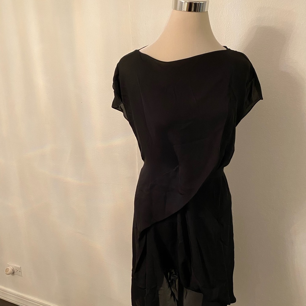 Black Silk Dress